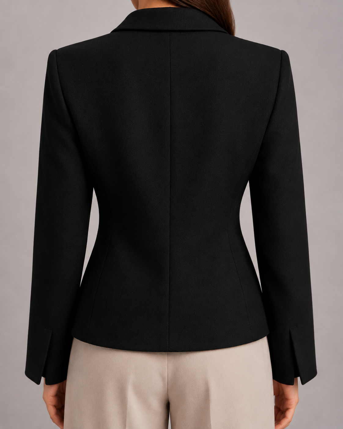 Noir Elan Cropped Jacket