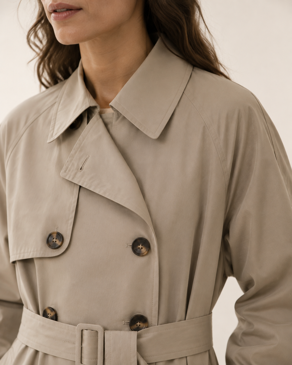 Sienna Fluid Trench Coat